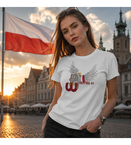 KOSZULKA DAMSKA PATRIOTYCZNI 1 SIERNIA 44
